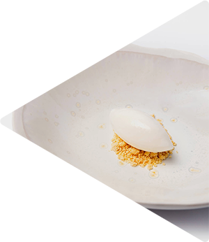 Sorbet van pandanrijst