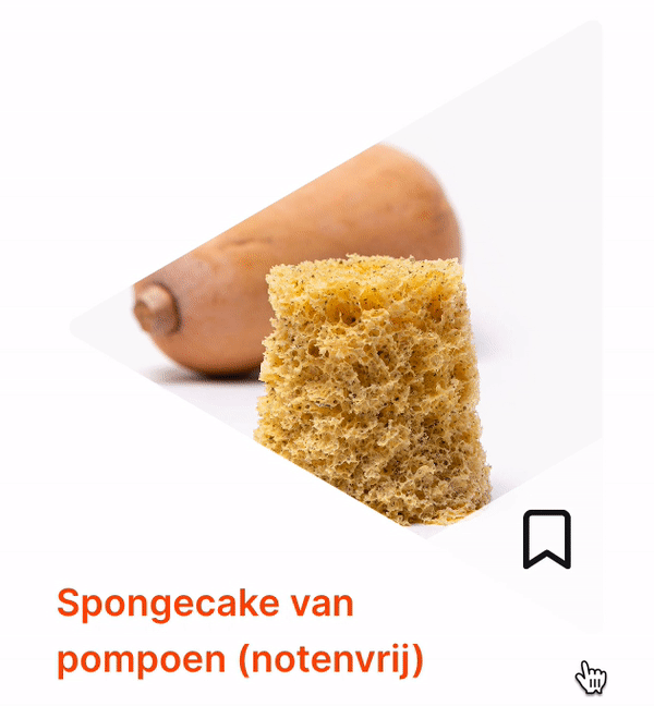 Pompoen spongecake