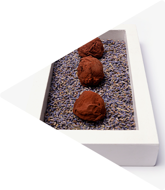 Vegan chocolade truffel